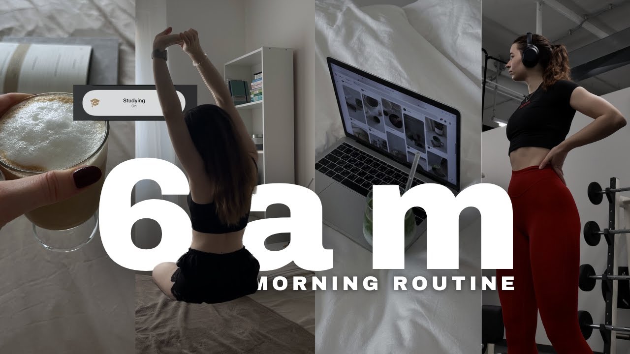 6AM *PRODUCTIVE* morning routine | winter 2023