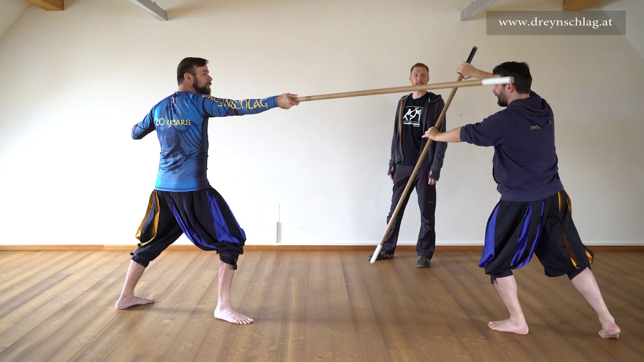 How To Fight With The Quarterstaff 12 – One Handed Blow