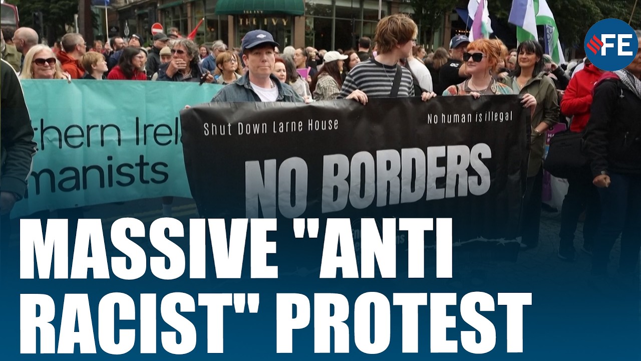 Belfast Erupts: Anti-Racism Protest After Days of Violent Riots