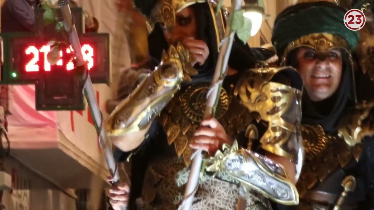 20240420   Alcoi23   Moros i Cristians   Entrada Mora   Alferes Abencerrajes