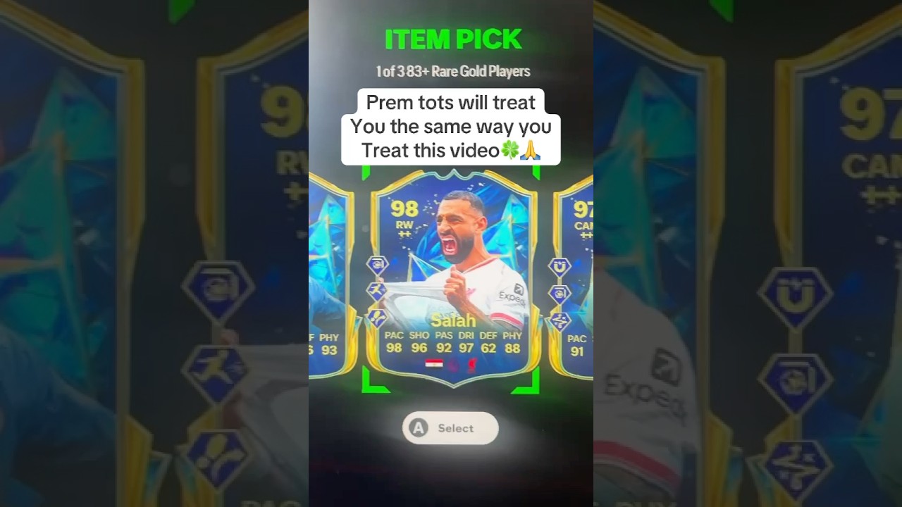 Premier League TOTS Will Treat You How You Treat This Video 💎🍀 | FC25 Madness Begins #shorts #fc25