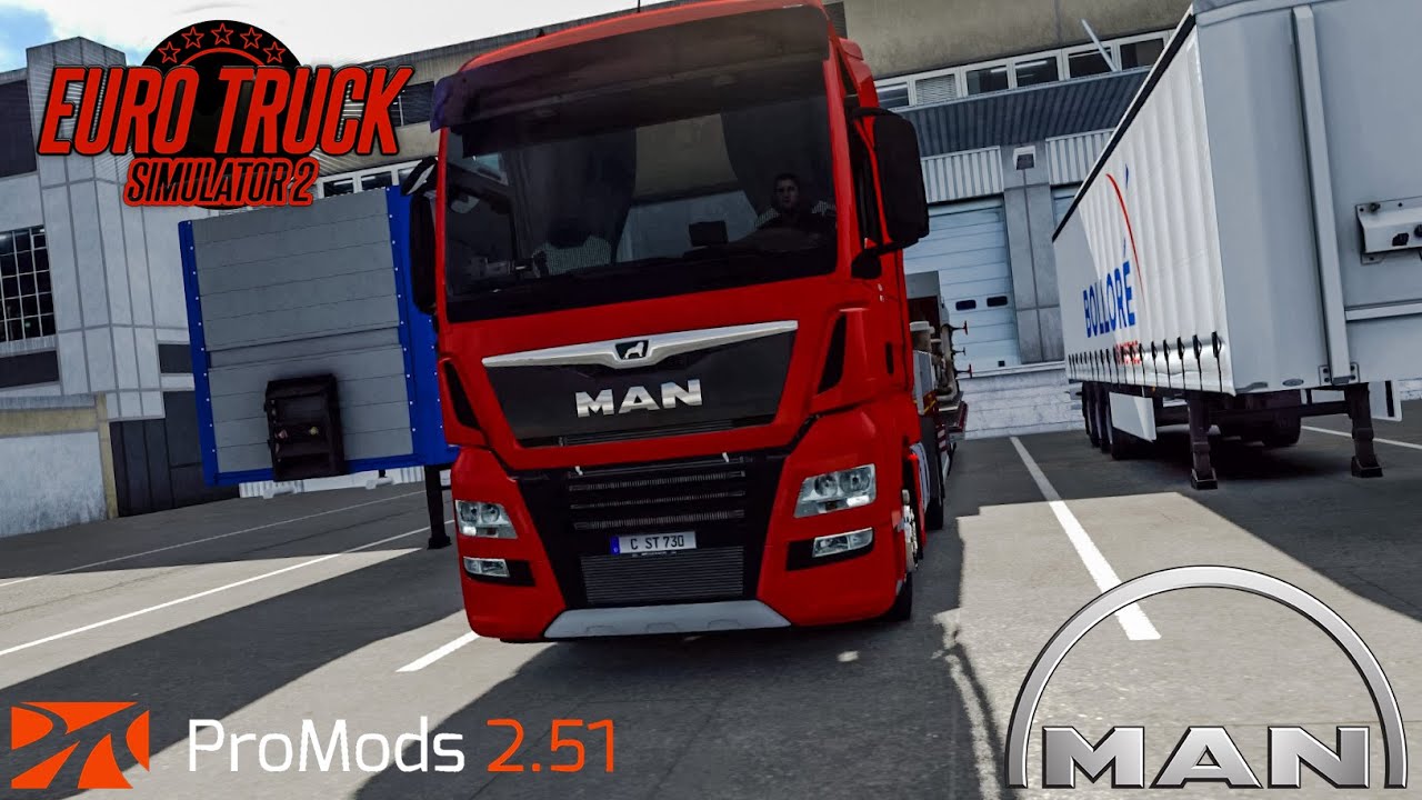 ETS2 1.39 | ProMods 2.51 | MAN TGX 18.470 | London - Southampton