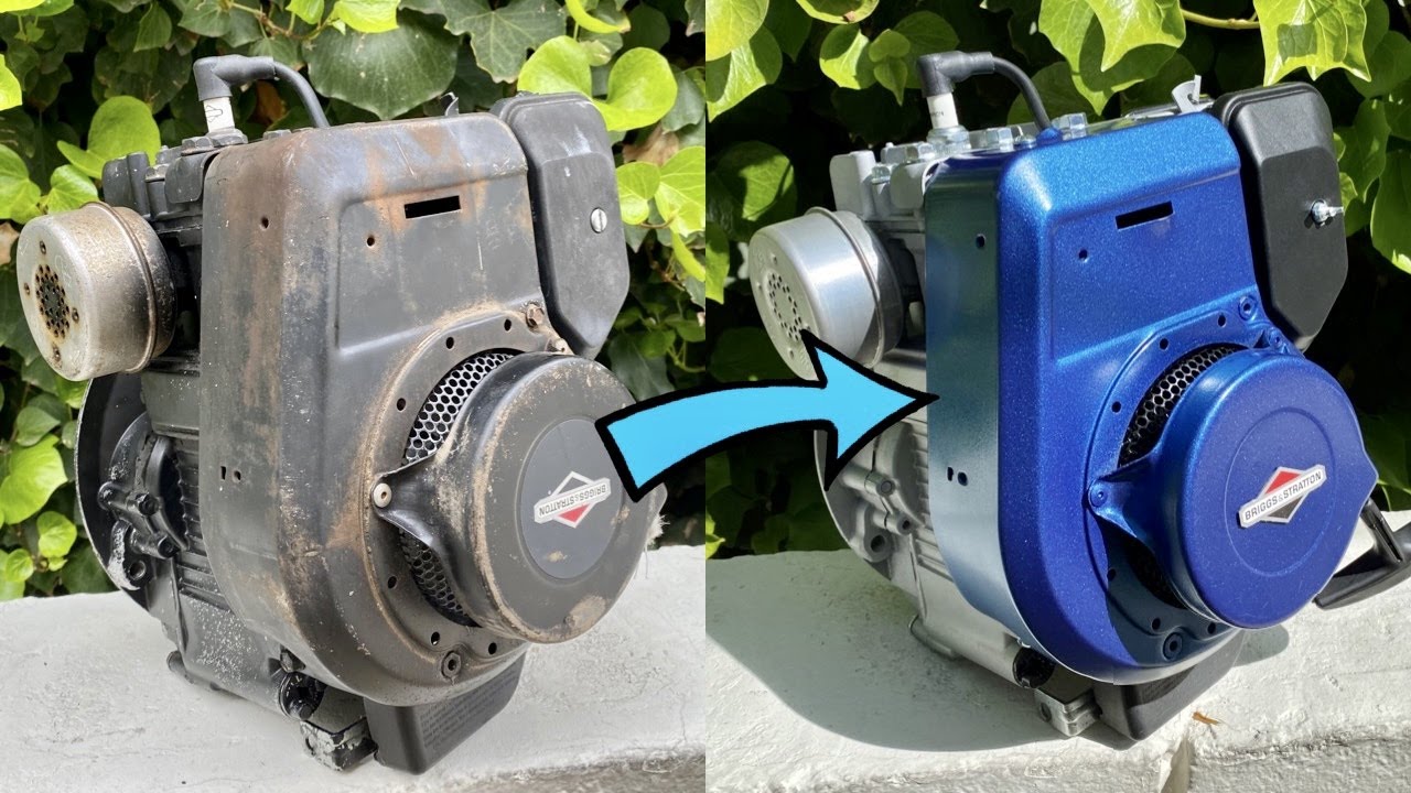 Rusty Briggs And Stratton Engine Restoration