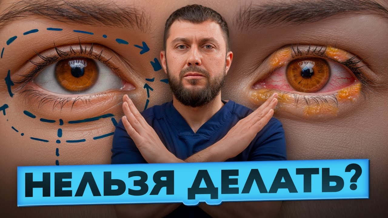 КОМУ нельзя делать БЛЕФАРОПЛАСТИКУ? Противопоказания которые нужно ЗНАТЬ