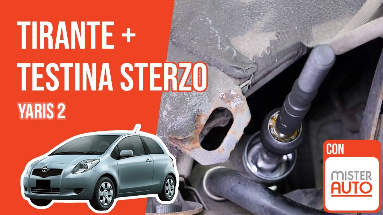 Sostituzione tirante e testina sterzo Yaris 2 🚗
