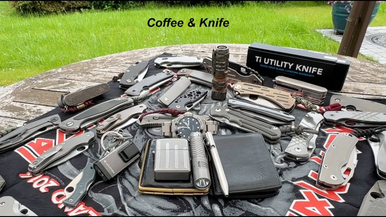 Knives & Coffee: EDC Titanium and More / Knife 2024 Solingen
