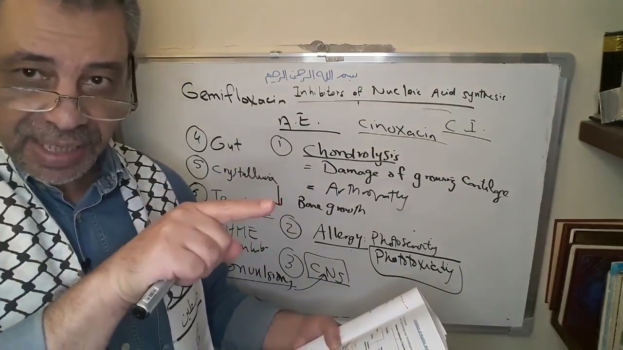 Module 310 - Lecture 35- part 2: Fluroquinolones (cont.) & Sulfonamides.