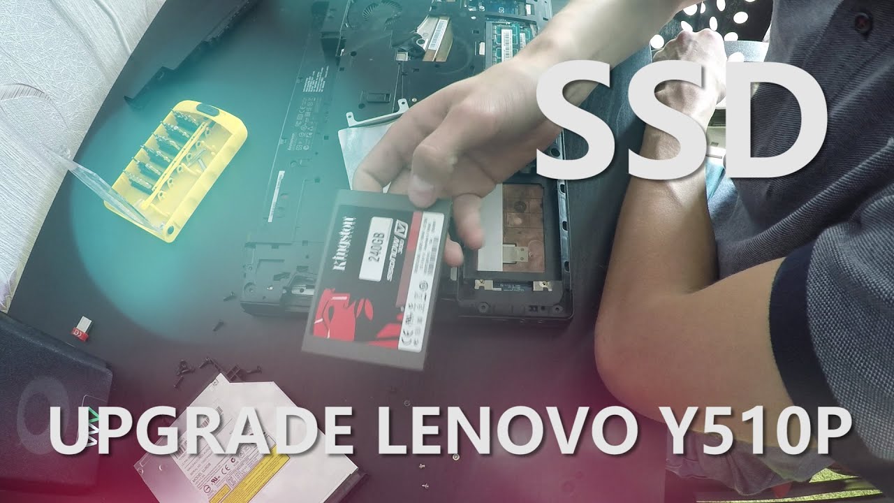 МИНИ АПГРЕЙД НОУТА | UPGRADE SSD LENOVO Y510P