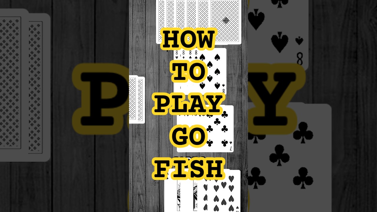 Как играть в Go Fish #короткометражные #руководствопокарточнойигре #игры