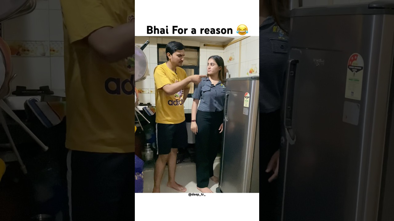 Bhai for a reason | bhai behen funny viral comedy videos | brother sister | mummy | #shortsfeed