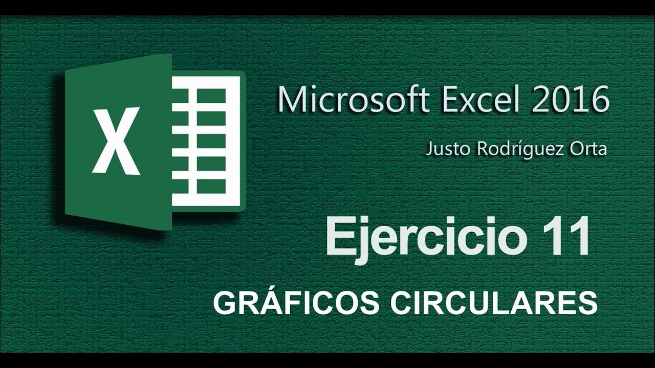Excel Básico - Ejercicio 11 - Gráficos circulares