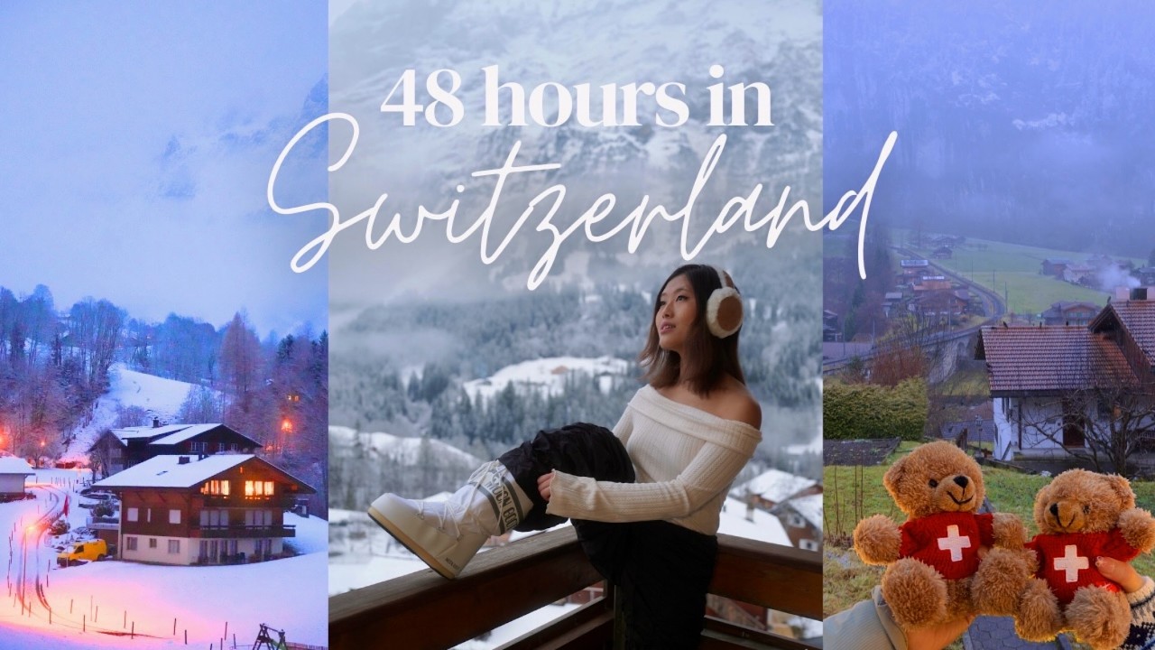 Winter in Switzerland Vlog (Grindelwald, Interlaken, and Lauterbrunnen) most expensive country