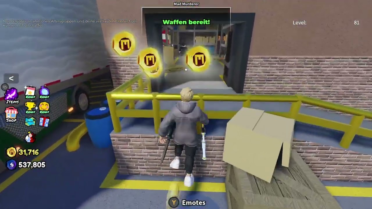 Roblox : The Mad Murderer (Folge 1)