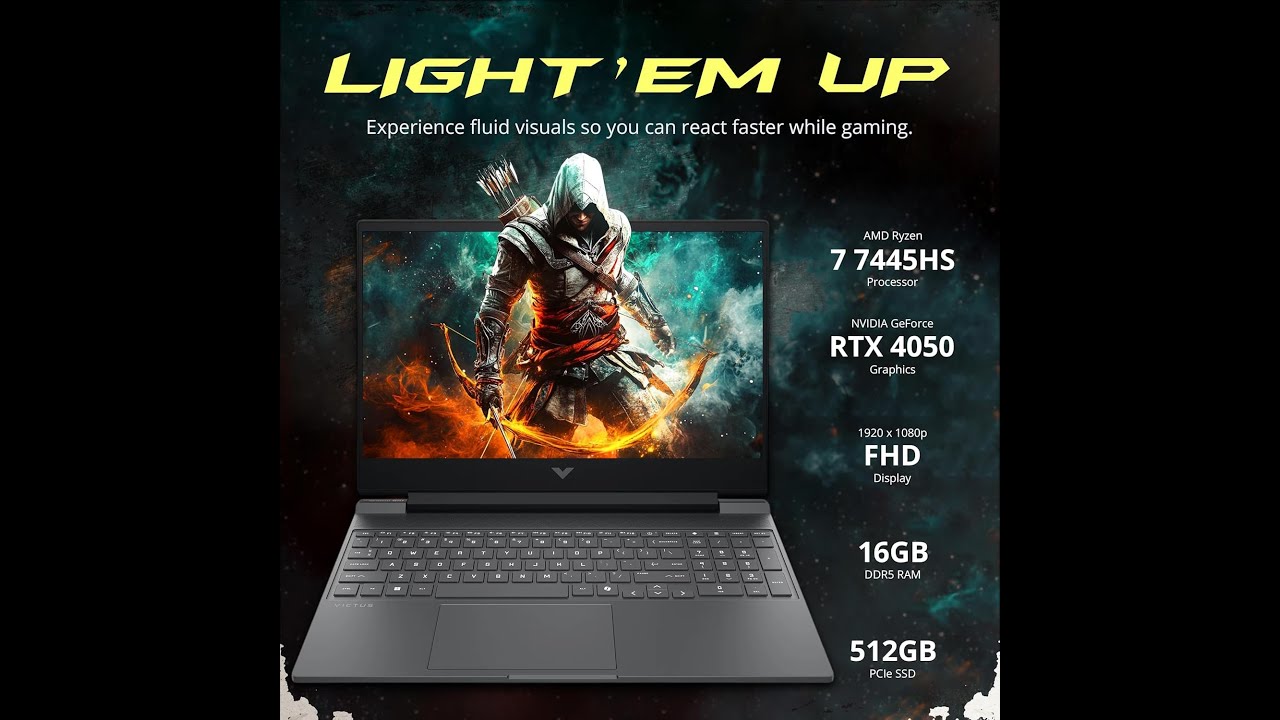 HP Victus 15.6" Gaming Laptop Review | Ryzen 7 7445HS & RTX 4050