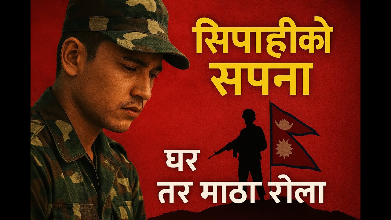 सिपाहीको सपना | Nepali Soldier Inspirational Song | Gorkha Army Tribute 🇳🇵 | jai nepal