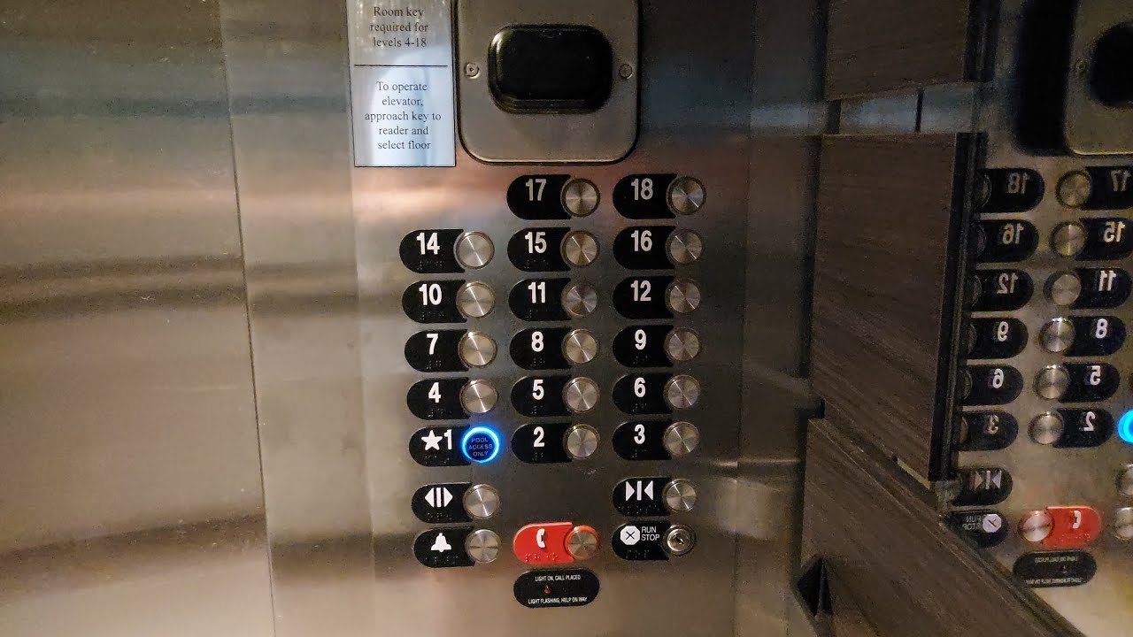 Otis Gen2 Traction Elevators at Island View Beach Tower, 