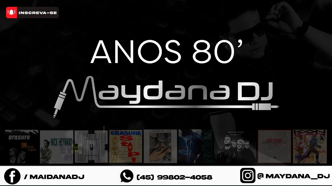 ANOS 80 CLASSIC'S - MAYDANA DJ #anos80 #maydanadj #classicos80