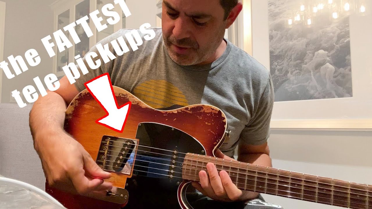 Fatt Tele pickups: Dimarzio Area Hot T vs Anderson TF-3