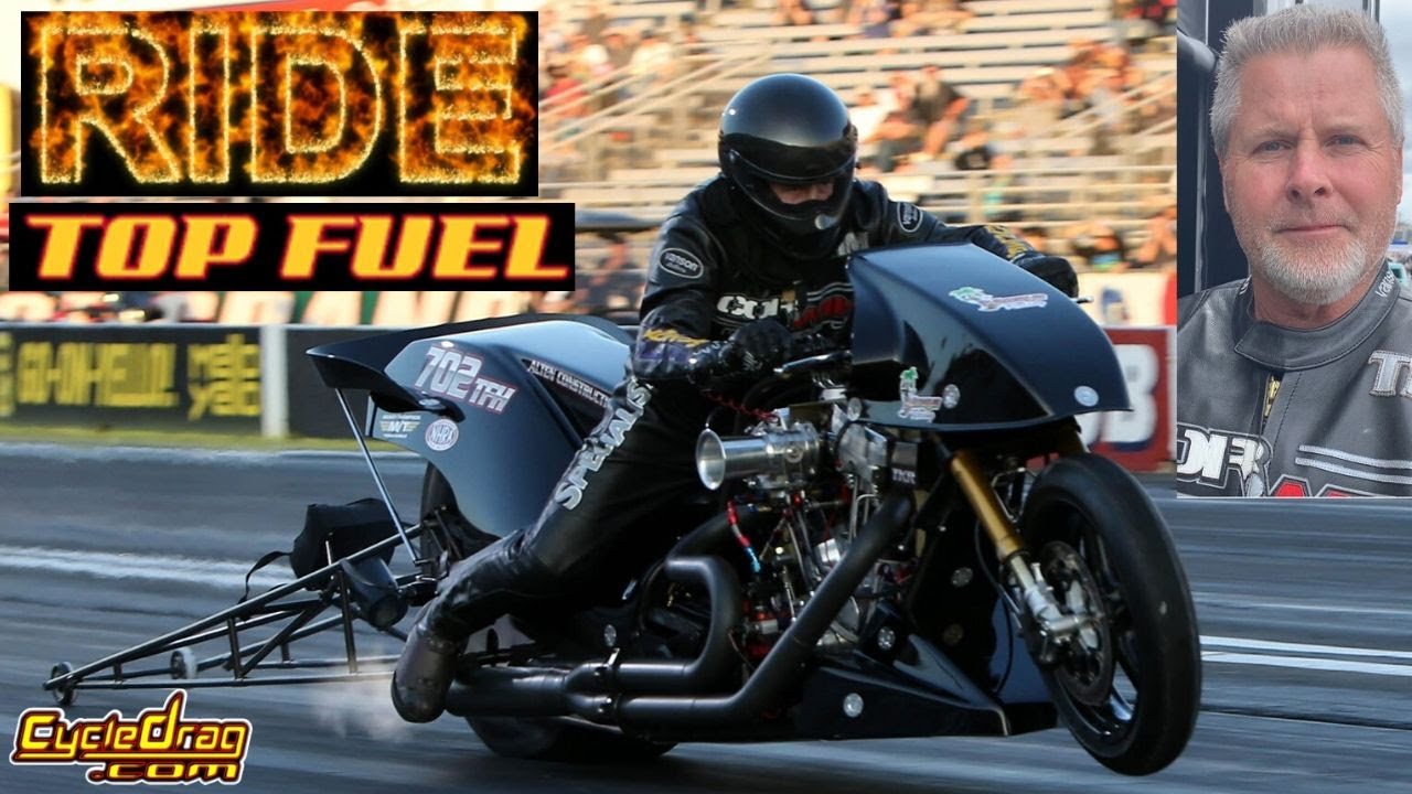 HOW TO RIDE A TOP FUEL NITRO HARLEY, STEP BY STEP FROM VETERAN NHRA MOTORCYCLE DRAG RACER