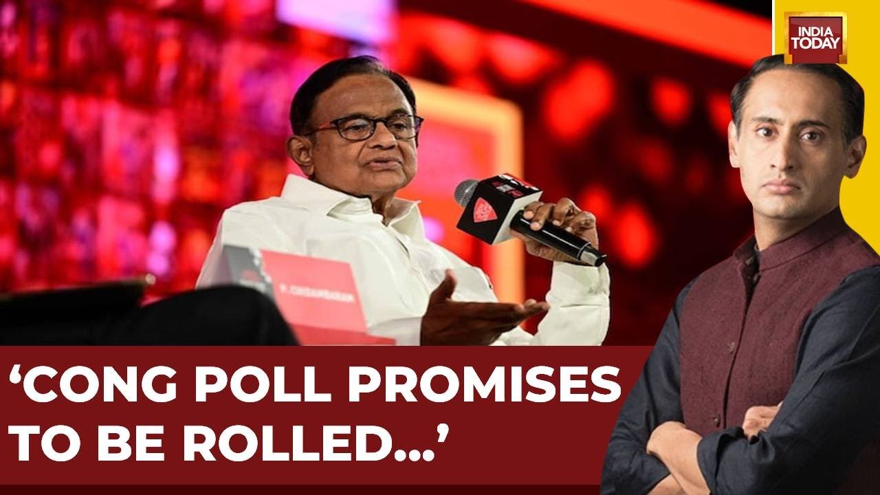 Cong Poll Promises To Be Rolled Out Over 5 Years. Fears Over Fiscal Deficit Unfounded: P Chidambaram