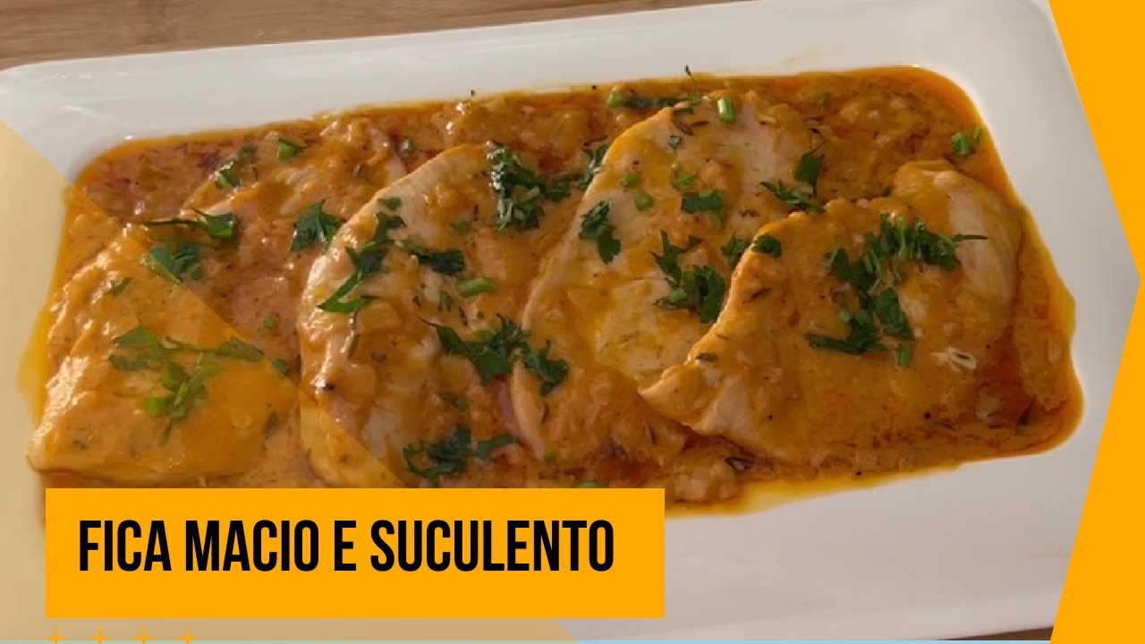 Só faço peito de frango assim