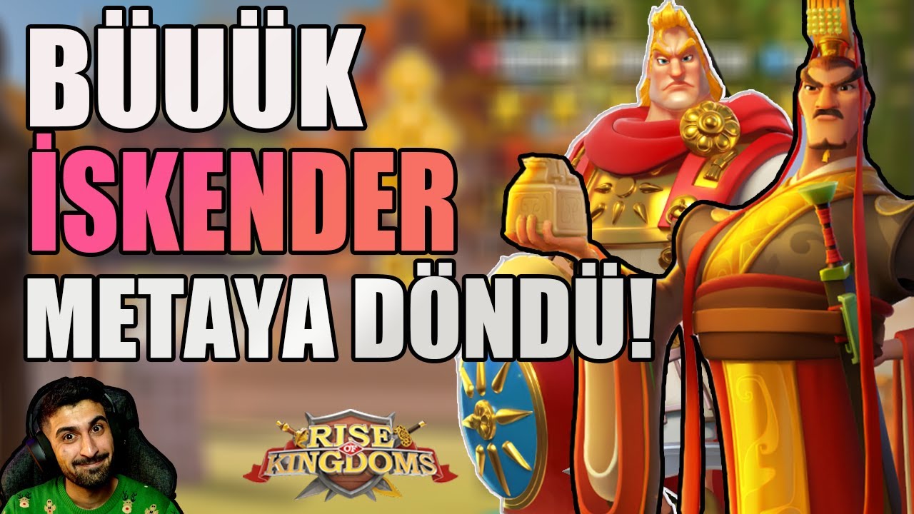 BÜYÜK İSKENDER ( ALEX )OYUNA TEKRARDAN GERİ DÖNDÜ MÜ ? -RİSE OF KİNGDOMS