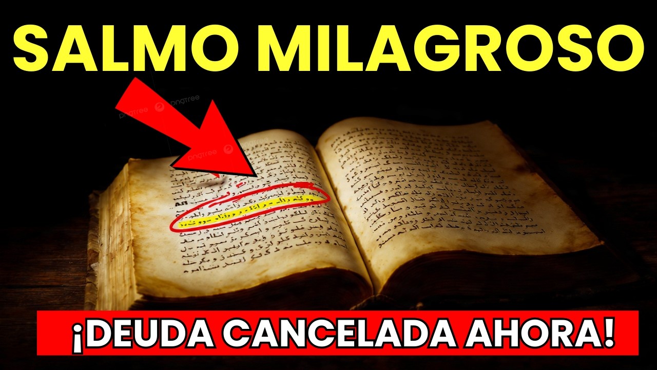 🔴ESCUCHA ESTE SALMO MILAGROSO HOY ANTES DE DORMIR  LAS DEUDAS SE CANCELAN Y EL DINERO FLUYE HOY