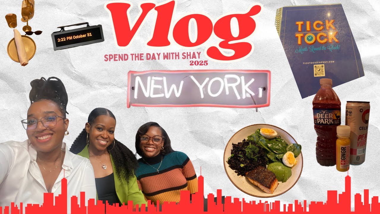 Vlog | Day Trip to NYC | Day time Talk show