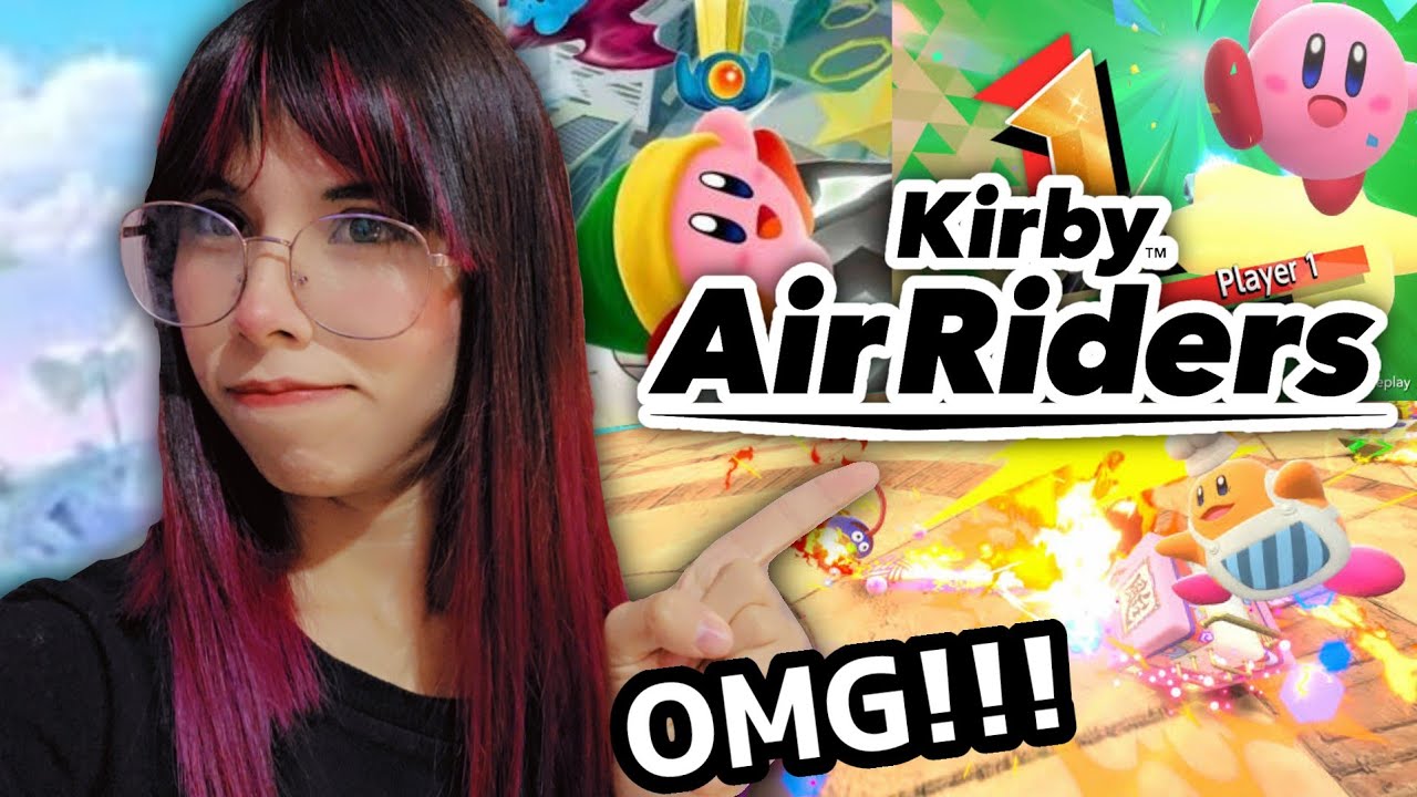 el SMASH KART que estábamos esperando | REACCION a KIRBY AIR RIDERS