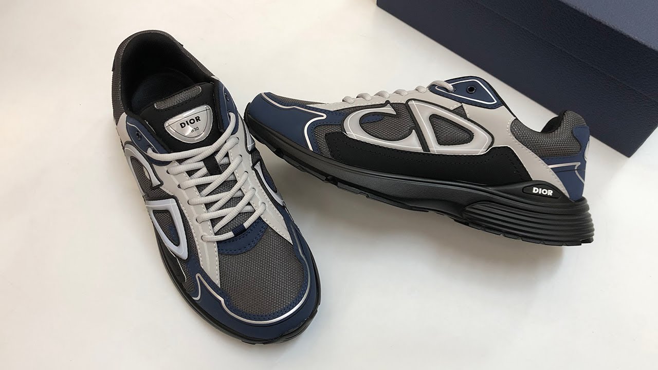 B30 Dior Navy Blue Sneakers Review