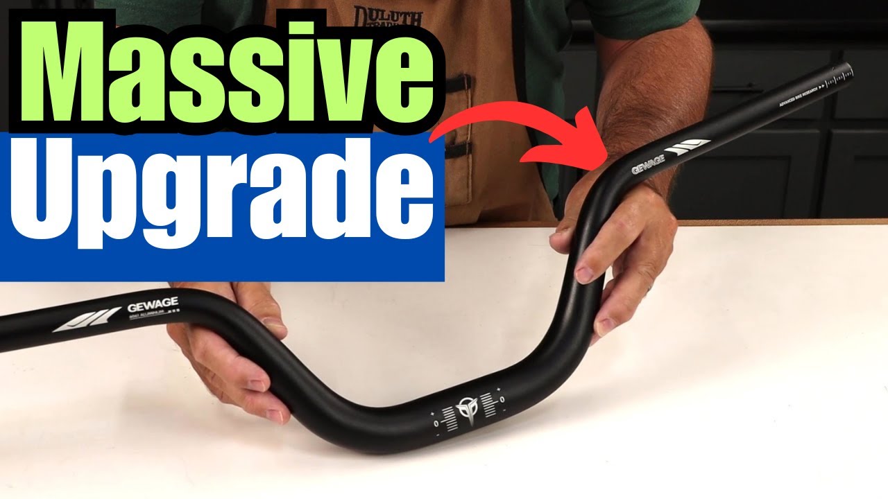 eBike Taller Handlebars - Gewage 120mm Rise Bars Review