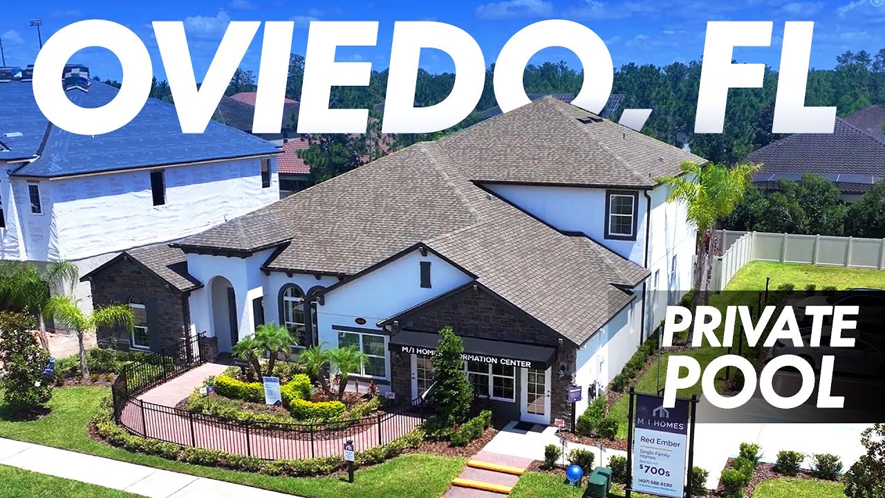 EXCLUSIVE TOUR: Design Your Paradise in a Luxury Home in Oviedo, Fl | Base price around $700K