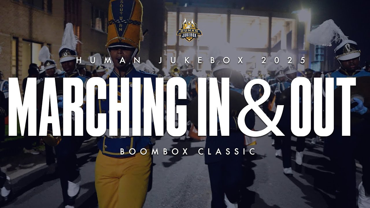Southern University Human Jukebox | Marching In & Out | Boombox Classic 2025