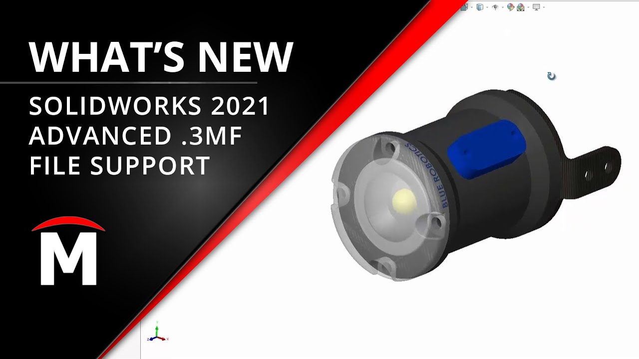 Что нового в SOLIDWORKS 2021 &mdash; расширенная поддержка файлов .3MF
