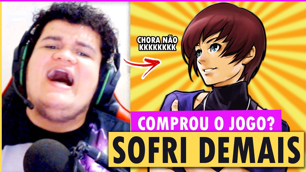 CONHECI A VERDADEIRA FÚRIA DE CHRIS, KOF 2002 ONLINE!!!