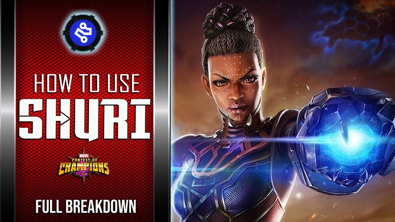 How To Use SHURI Easily | Full Breakdown | Marvel Contest Of Champions