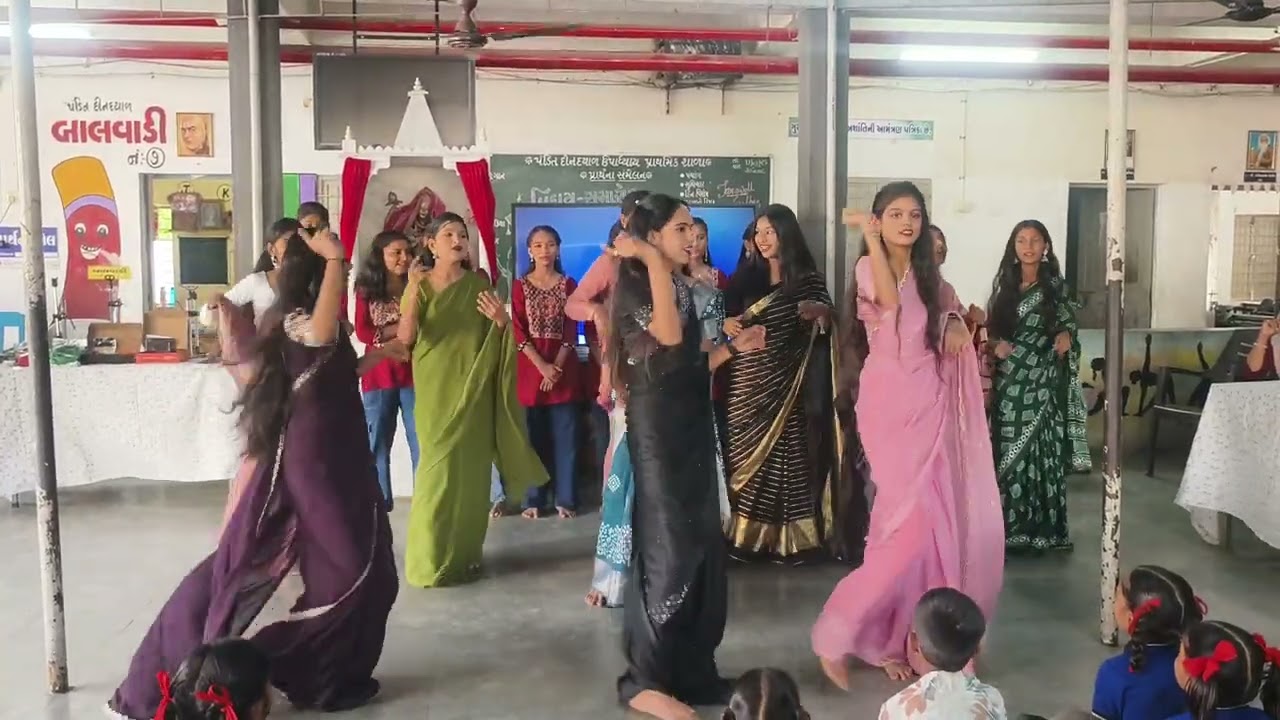 Farewell song by students