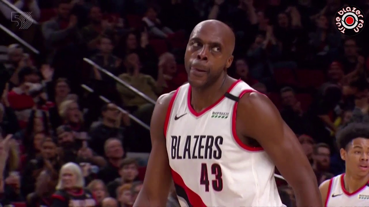 Anthony Tolliver Goes Off - Fourth Quarter - Blazers vs Hornets - January 13, 2019