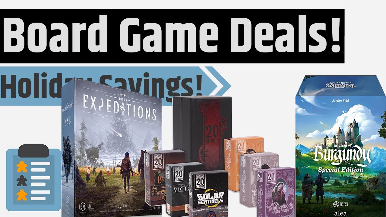 The Best Board Game Holiday Deals of 2025!
