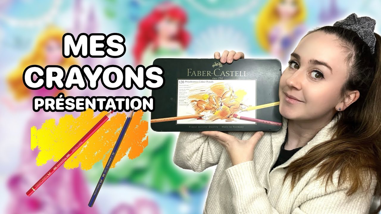 Présentation : Tous les CRAYONS que j’utilise pour mes coloriages 💕🖍️