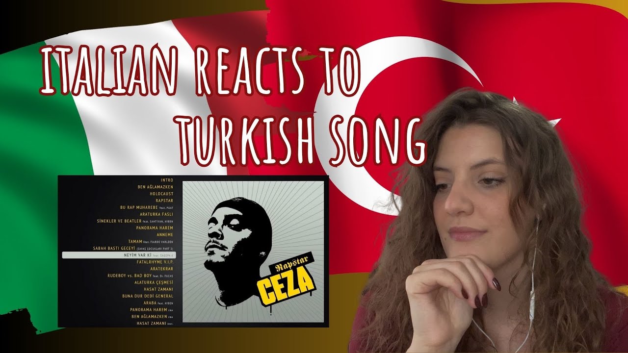🇹🇷🇮🇹ITALIAN REACTION TO TURKISH SONG - CEZA x SAGOPA K - Neyim var ki | Italyan tepkisi