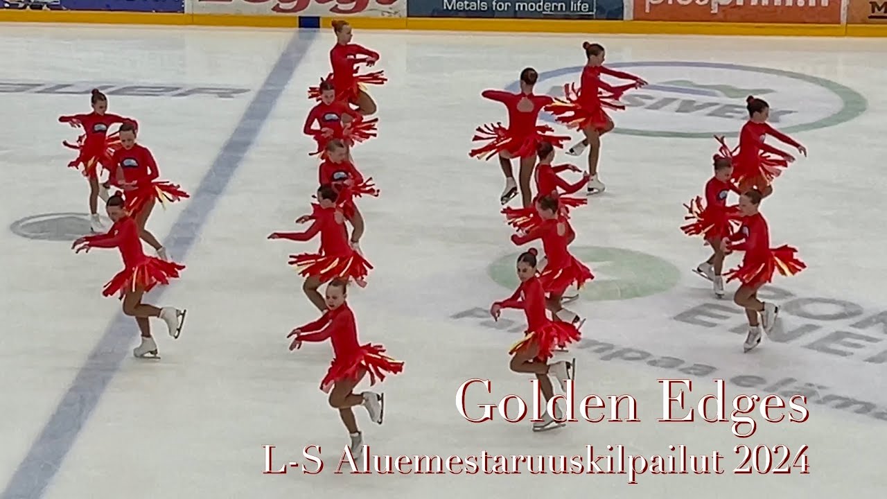 Golden Edges - L-S Aluemestaruuskilpailut 2024 - Muodostelmaluistelu
