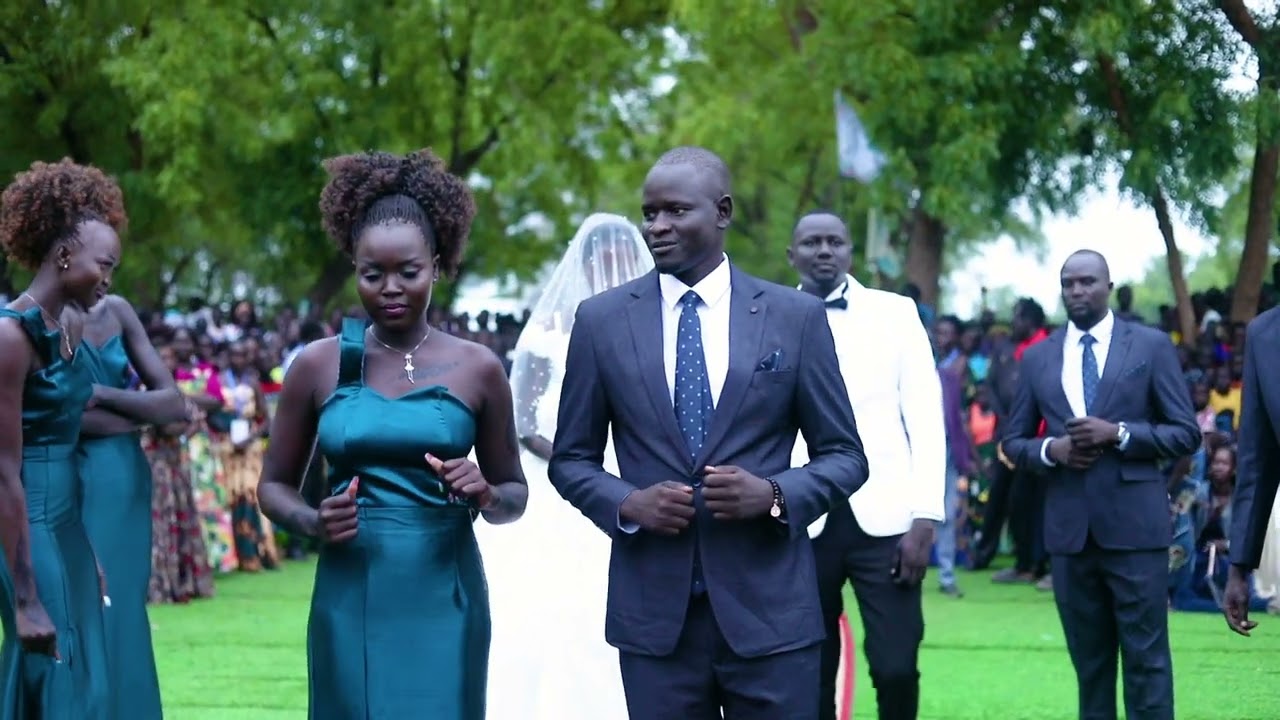Wedding ceremony of Chol Ateng Alier & Abuk Awan Angok