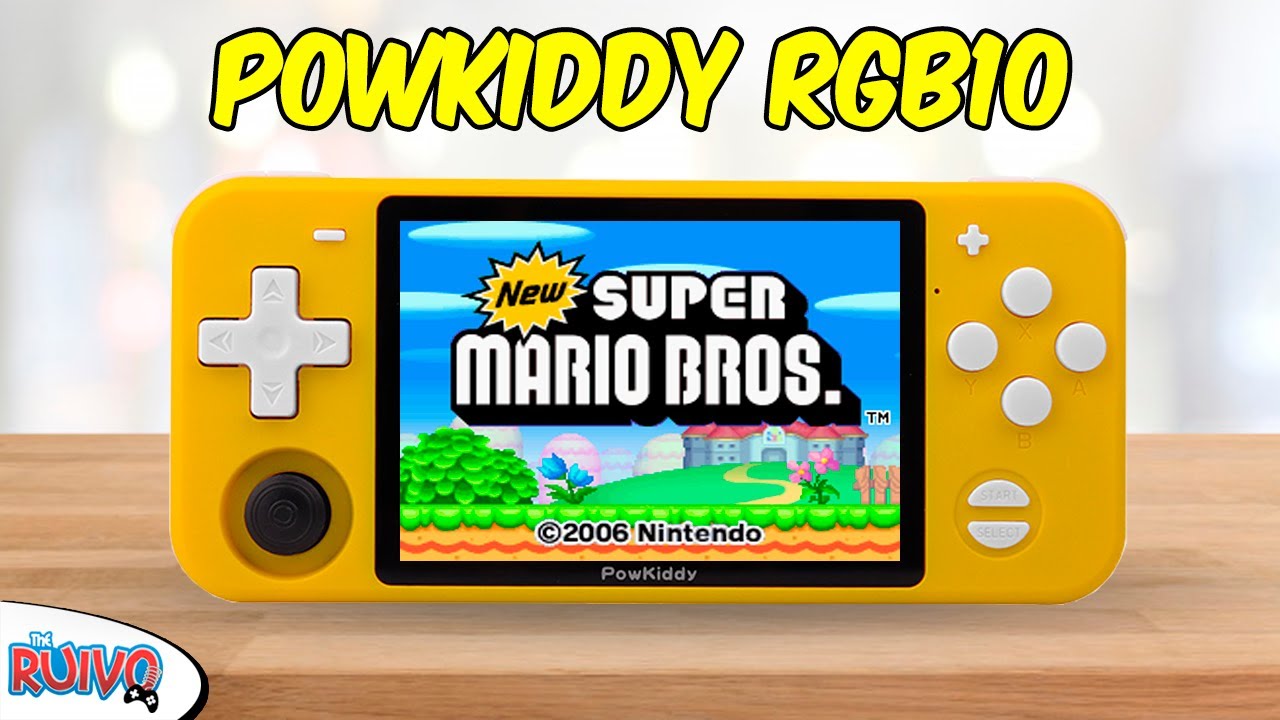PowKiddy RGB10 com RetroArch roda MUITA coisa!