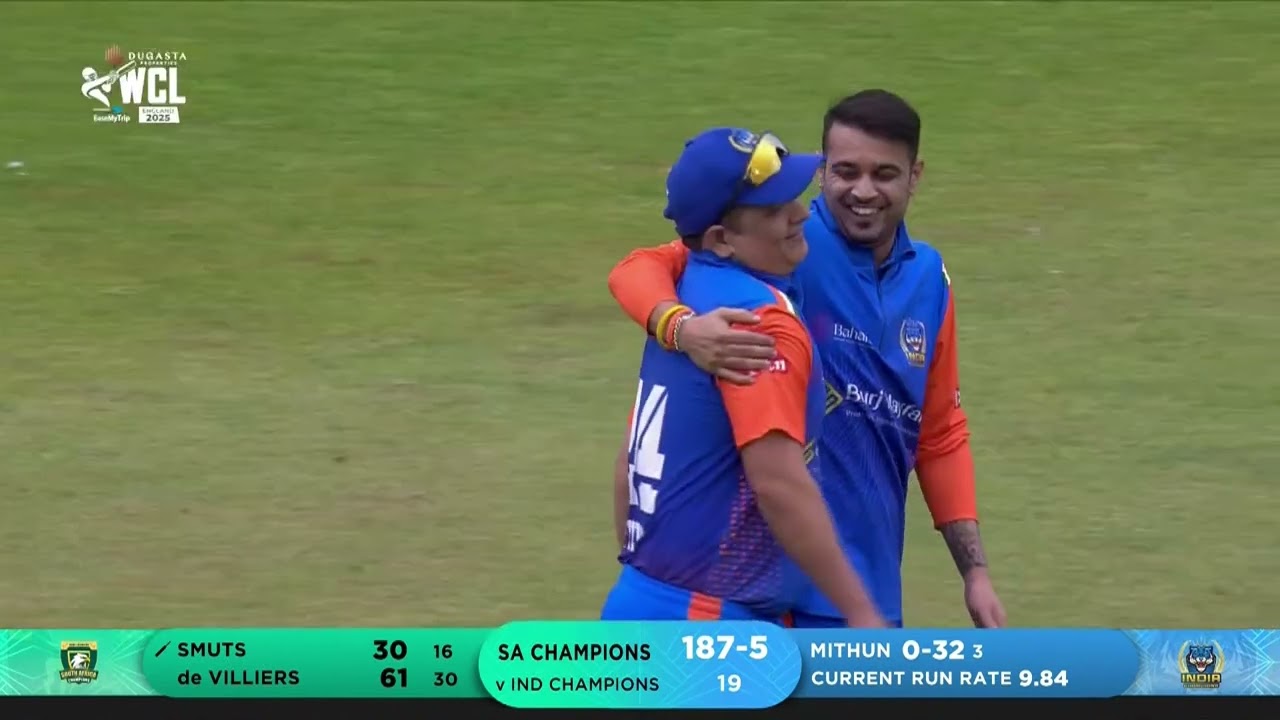 WCL 2025 | M06 | South Africa Champs vs India Champs