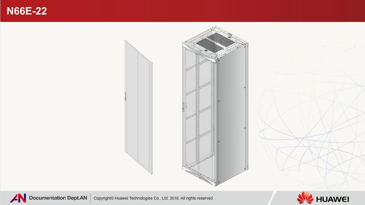 HUAWEI Access Network-MA5800 N66E-22 Cabinet Hardware Quick View