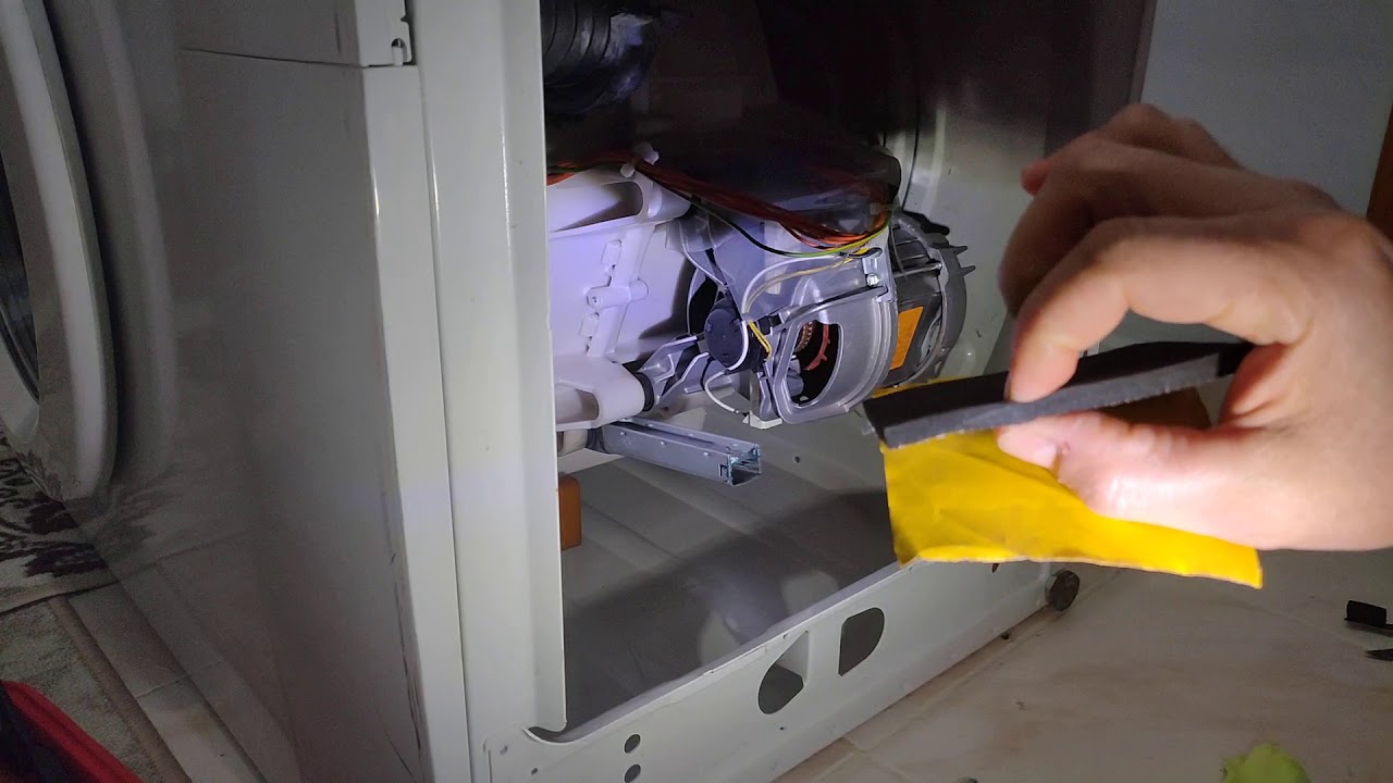 Siemens Bosch Çamaşır Makinesi Amortisör Değişimi. Siemens E08.26  6Kg.