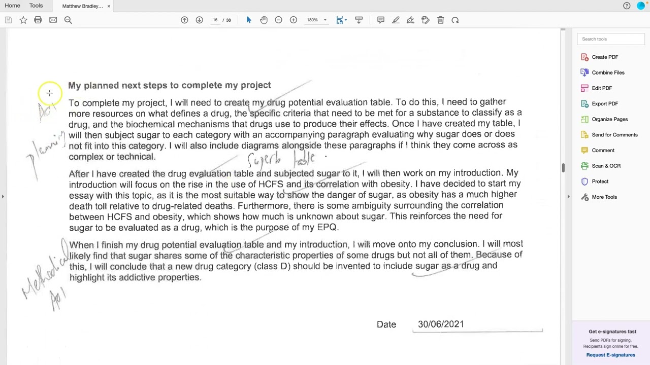 Production Log brief overview - EPQ