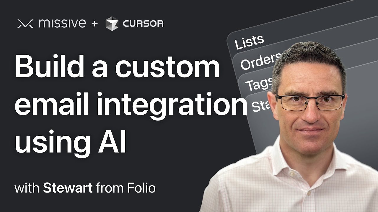 Build a custom email integration using AI