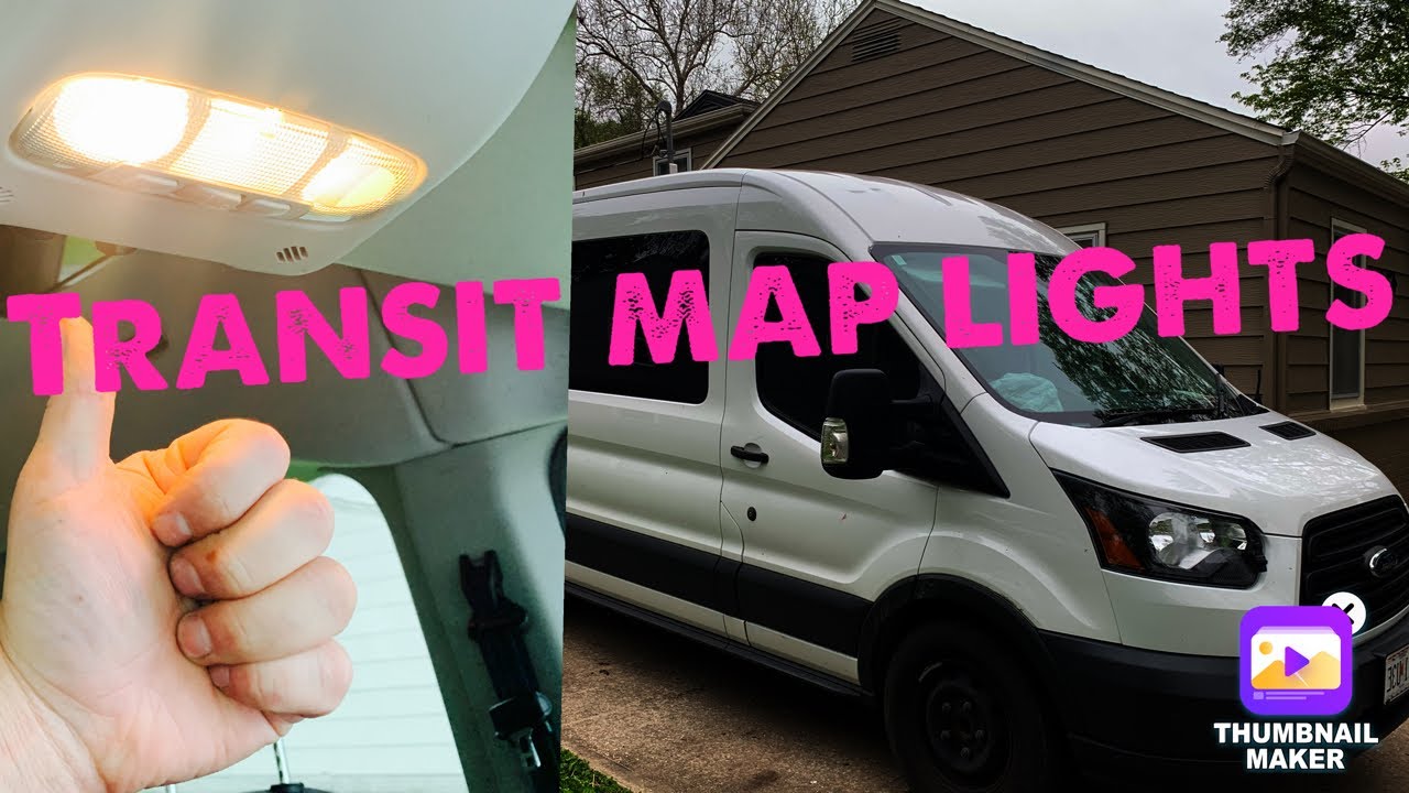 Ford Transit  Map Light Install